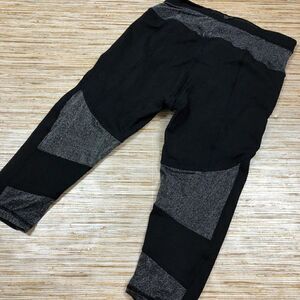 C-33 Electric Yoga Sparkle inset Leggings BLACK size S new $102